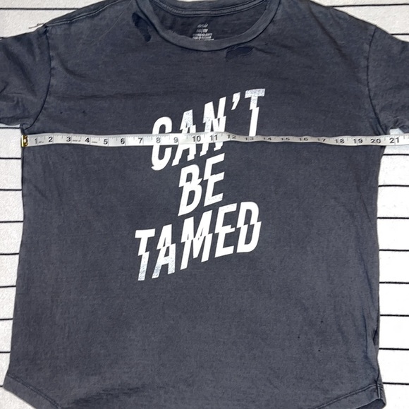 AERIE Distressed Can’t Be Tamed T-shirt Size XXS - Picture 6 of 12